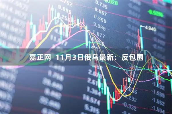 嘉正网  11月3日俄乌最新：反包围